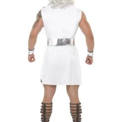 Smiffys Greek God Zeus Long Grey Wavy Wig And Beard Accessory And Mens Costume Men's Costume 9 Smiffys Greek God Zeus Long Grey Wavy Wig And Beard Accessory And Mens Costume Men's Costume