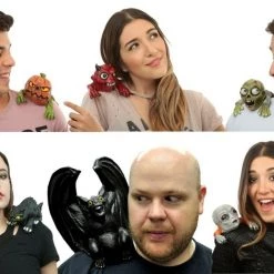 Morris Halloween Costumes Alien Zombie Devil Pumpkin Cat Bat Shoulder Buddy Halloween Costume Accessory