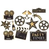 Balloon Agencies Glitz & Glam VIP Hollywood Cardboard Cutouts Party Decorations Party Supplies