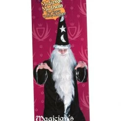 Smiffys Black MAGIC WAND Magicians Wizard Costume Prop