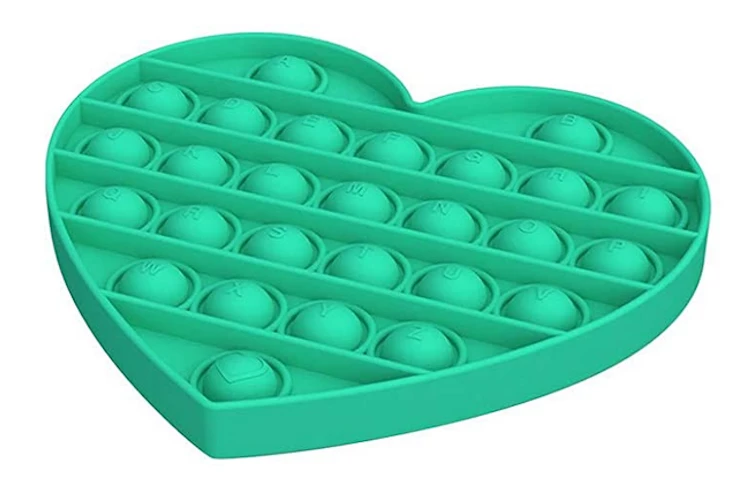 Unbranded Pop Its Heart Fidget Toy Push Bubble Stress Relief Kids Pop It Tiktok 2021 NEW 5 Unbranded Pop Its Heart Fidget Toy Push Bubble Stress Relief Kids Pop It Tiktok 2021 NEW