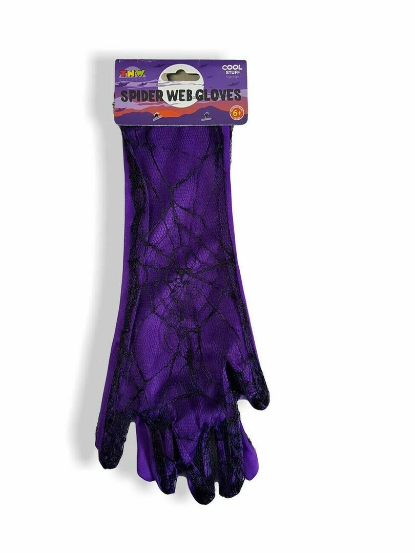 TNW Spider Web Witches Gloves Halloween Ladies Costume Accessory Halloween Costumes 2 TNW Spider Web Witches Gloves Halloween Ladies Costume Accessory Halloween Costumes