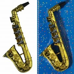 Kazoo Gold Saxophone Clarinet Trumpet Musical Instruments Band Costume Toy Accesory