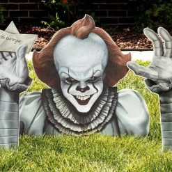 Rubie's IT Pennywise Clown Ground Breaker Halloween Decoration Prop