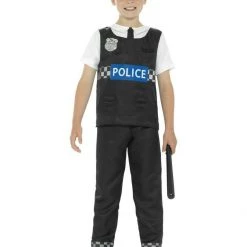 Smiffys Army Police Cop Boys Costume Costumes