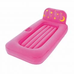 Unbranded Girls Dream Glimmers Single Bed Air Mattress Flashing Light Up Lights On Ceiling