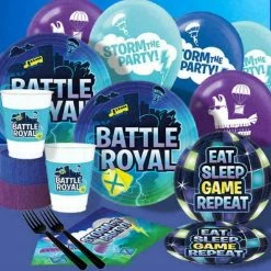 Amscan Party Supplies Battle Royal Fortnite Party Supplies Balloons Select Products Decorations
