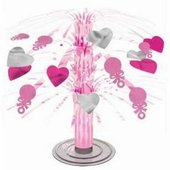 Balloon Agencies Party Supplies Baby Shower Its A Boy Or Girl Spray Centrepiece Cascade Baby Rattles Party Decor