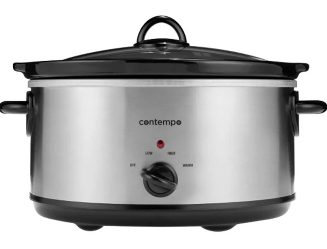 BW 5.5 Litre Slow Cooker Stainless Steel Housing Glass Lid Kitchen Food Cooker Home & Garden 2 BW 5.5 Litre Slow Cooker Stainless Steel Housing Glass Lid Kitchen Food Cooker Home & Garden