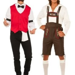 Rubie's Beer Man Bartender Bavarian Lederhosen Oktoberfest Mens Costume