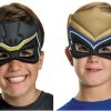 Morris Costumes Black Ranger Gold Ranger Puffy Mask - Dino Charge Kids Costume Mask Costume Accessories