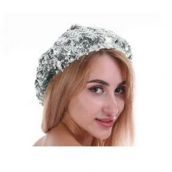 JD Costume Accessories 1 Ladies Girls French 70s Costume Party Dance Disco SEQUINED SEQUINS Hat BERET