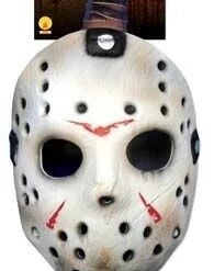 Rubie's Jason Voorhees Friday The 13th Men Costume Mask Machete Kit Halloween Costumes