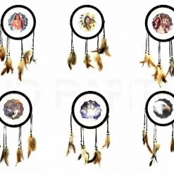 JD Party Home & Garden Dream Catcher 1 Ring 22cm Bedroom Wall Hanging Home Decor