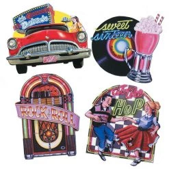 Balloon Agencies Party Supplies 50s Rock & Roll Juke Box Record Car Cardboard Cutouts Party Decoration 14 Balloon Agencies Party Supplies 50s Rock & Roll Juke Box Record Car Cardboard Cutouts Party Decoration