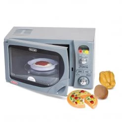 ATD Casdon Kitchen Appliances Breakfast Toy Set Microwave Toy Mixer Pretend Play Home & Garden
