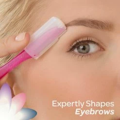 Schick Silk Touch-Up Multipurpose Exfoliating Derma Planing Tool Eyebrow Razor