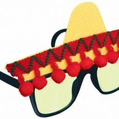Balloon Agencies Costume Accessories Fiesta Fun Shades Adult Sunglasses Costume Accessory