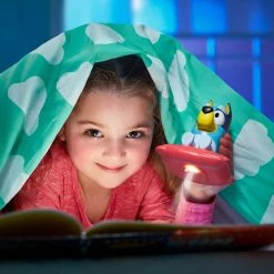 ABT Licensed Bluey Bedtime Night Light Nursery Kids Lamp & Handy Torch Home & Garden