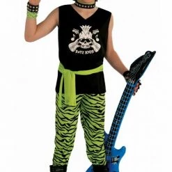 TOMFOOLERY Costumes 1980's Rock Star Rock Chick Girls Boys Costume