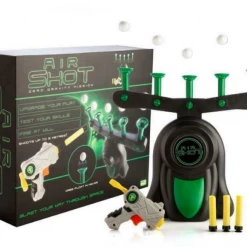 MDI Australia Electronic Target & Dart Gun Blaster Set Shooting Game With 10 X Darts Home & Garden