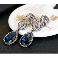 AliExpress Ethnic Vintage Long Fashion African Crystal Rhinestone Statement Drop Earrings 10 AliExpress Ethnic Vintage Long Fashion African Crystal Rhinestone Statement Drop Earrings
