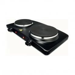 Kmart Double Hot Plate Dual Electric Burner Cooktops Caravan Travel Cooking Portable Home & Garden
