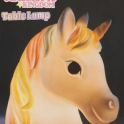 MDI Australia Rainbow Unicorn Head LED Night Light Lamp Girls Bedroom Decor Nursery Lamp