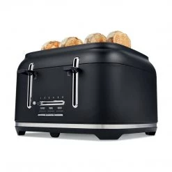 Kmart Black Toaster 4 Slice Cordless 1.7L Kettle Stainless Steel Electric Kitchen Set Home & Garden