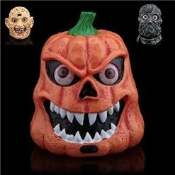 Aussie Toys Talking Pumpkin Flashing Eyeballs Scary Sounds Motion Activated Halloween Prop 12 Aussie Toys Talking Pumpkin Flashing Eyeballs Scary Sounds Motion Activated Halloween Prop
