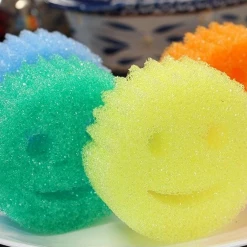 Kleva Scrub Daddy Mommy Sponge & Storage Caddy Cleaning Scrubber As Seen On Shark Tank Home & Garden