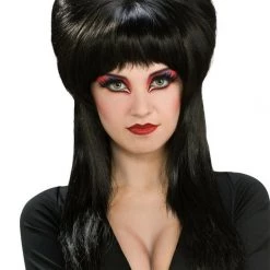 Morris Costumes Licensed Elvira Mistress Of The Dark Ladies Halloween Costume Wig