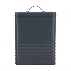 Kmart Metal Laundry Detergent Powder Storage Tin Canister Containers W/Lid Scoop