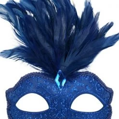 Tomfoolery Burlesque Glitter Masquerade Mask With Feathers And Gem Costume Mask 28 Tomfoolery Burlesque Glitter Masquerade Mask With Feathers And Gem Costume Mask
