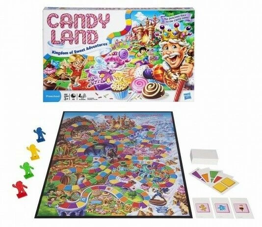 CREA Hasbro Candyland Board Game Reach King Kandys Castle Kids Family Game 1 CREA Hasbro Candyland Board Game Reach King Kandys Castle Kids Family Game