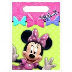 Hallmark Disney Minnie Mouse Bows 8pk Party Favour Bags LOOT BAGS Party Supplies