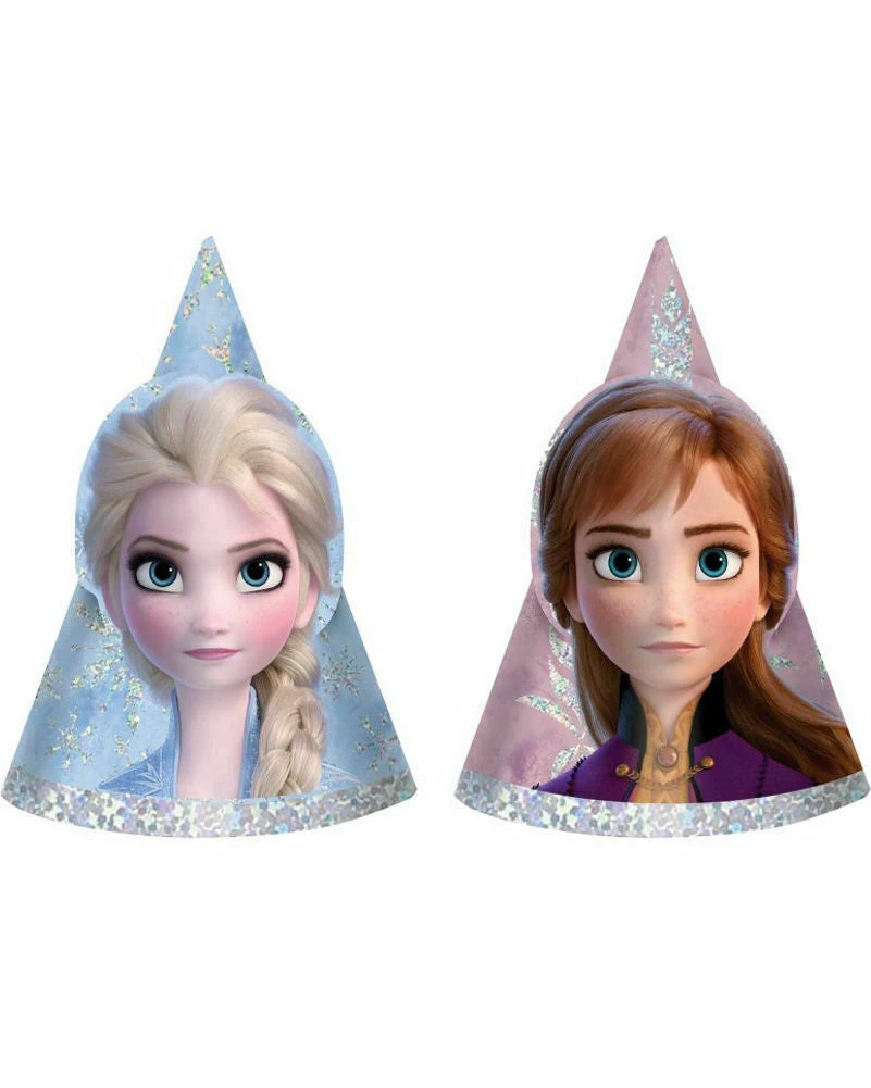 Balloon Agencies Disney Frozen 2 Party Hats Mini Holographic Pack Of 8 Party Supplies 1 Balloon Agencies Disney Frozen 2 Party Hats Mini Holographic Pack Of 8 Party Supplies