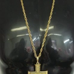 Unbranded Cross Necklace Priest Nun Goth Vampire Costume Accessory | Silver Or Gold
