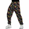 Unbranded Totally 80s Mens Hip Hop Rapper Parachute Muscle Pants Costume Fancy Dress Costumes