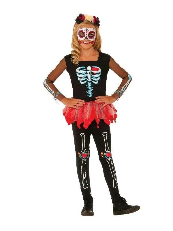Rubie's Little Blue Skelly Skelee Ballerina Sugar Skull Girls Halloween Costume Halloween Costumes 5 Rubie's Little Blue Skelly Skelee Ballerina Sugar Skull Girls Halloween Costume Halloween Costumes