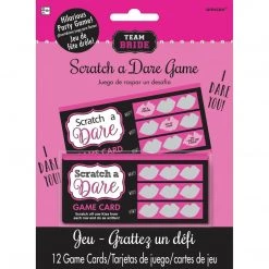Balloon Agencies Party Supplies Hens Night Game Team Bride Scratchie Scratch A Dare Game Girls Night Out