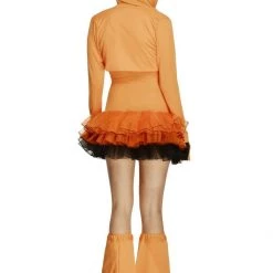 Smiffys Fever Pumpkin Jack O Lantern Tutu Dress Size XSmall 6-8 Halloween Ladies Costume