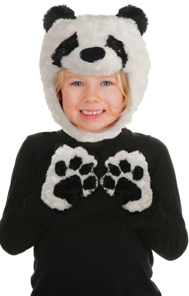 Morris Costumes Costume Accessories Monkey Bear Wolf Panda Animal Pack Boys Girls Hood And Mitts Costume Accessory 4 Morris Costumes Costume Accessories Monkey Bear Wolf Panda Animal Pack Boys Girls Hood And Mitts Costume Accessory