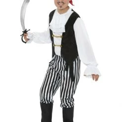 Smiffys Jolly Pirate Book Week Halloween Boys Costume Costumes