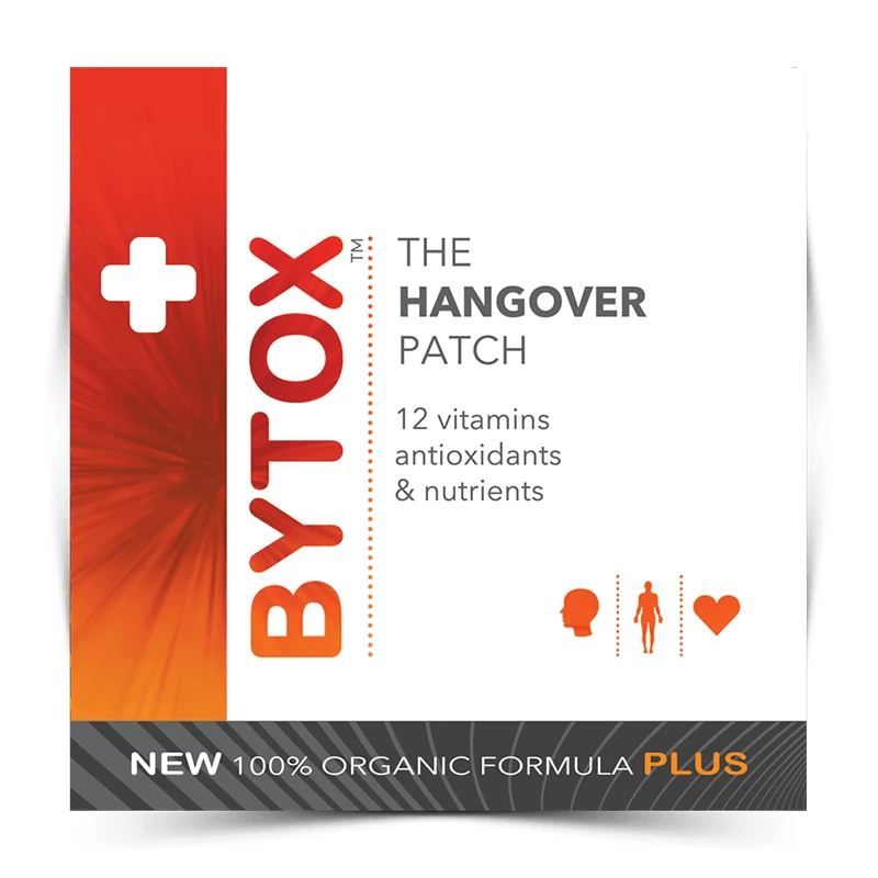 Bytox Hangover Cure Patch Reduces The Severity Of Hangovers Wake Up Fresher 1 Bytox Hangover Cure Patch Reduces The Severity Of Hangovers Wake Up Fresher