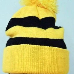 Unbranded Odlaw Yellow Black Wenda Waldo Wally Beanie Hat Glasses Moustache Costume Kit Costume Accessories