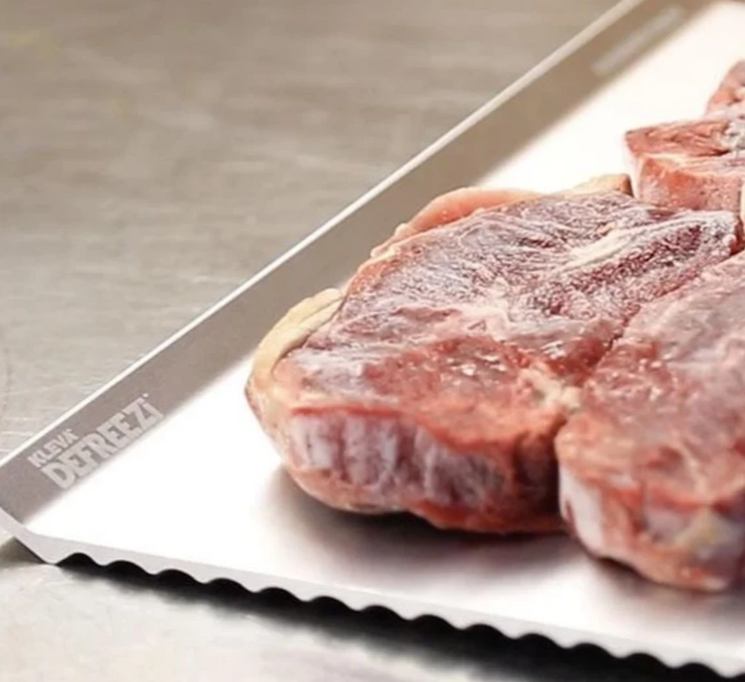 Kleva Meat Defrosting Tray Thaw Meat Up To 5X FASTER Defrost Any Frozen Food Home & Garden 6 Kleva Meat Defrosting Tray Thaw Meat Up To 5X FASTER Defrost Any Frozen Food Home & Garden