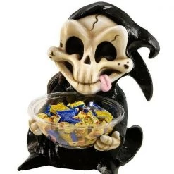 Rubies Halloween Props/Decoration Grim Reaper Lollie Snack Candy Bowl Halloween Party Tableware
