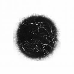 Balloon Agencies Black Bunny Feather Tail Costume Accessory Costume Accessories