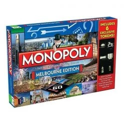 CREA Home & Garden Monopoly Australian City Edition Board Game Collection Fun Family Activity
